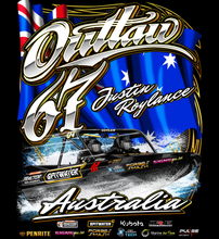 Load image into Gallery viewer, Justin Roylance - Outlaw 67 - Jet Sprint - Hoodie
