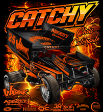 Load image into Gallery viewer, Chris Catchpole CATCHY - Sprintcar - Tee Shirt
