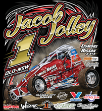 Load image into Gallery viewer, Jacob Jolley Racing - Two Position Print Tee Shirt

