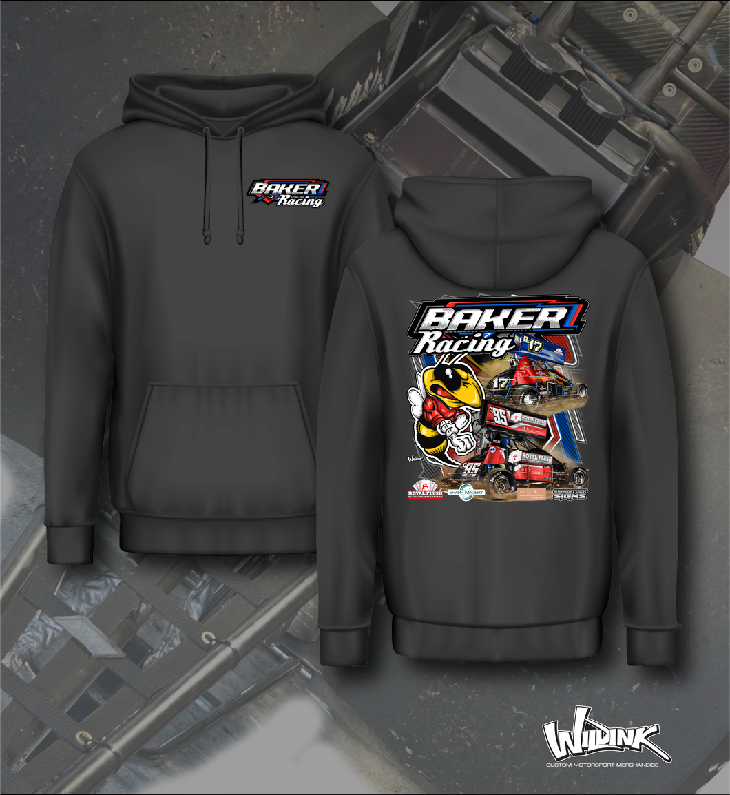 Allan Baker - Baker Racing - Microsprint - Hoodie