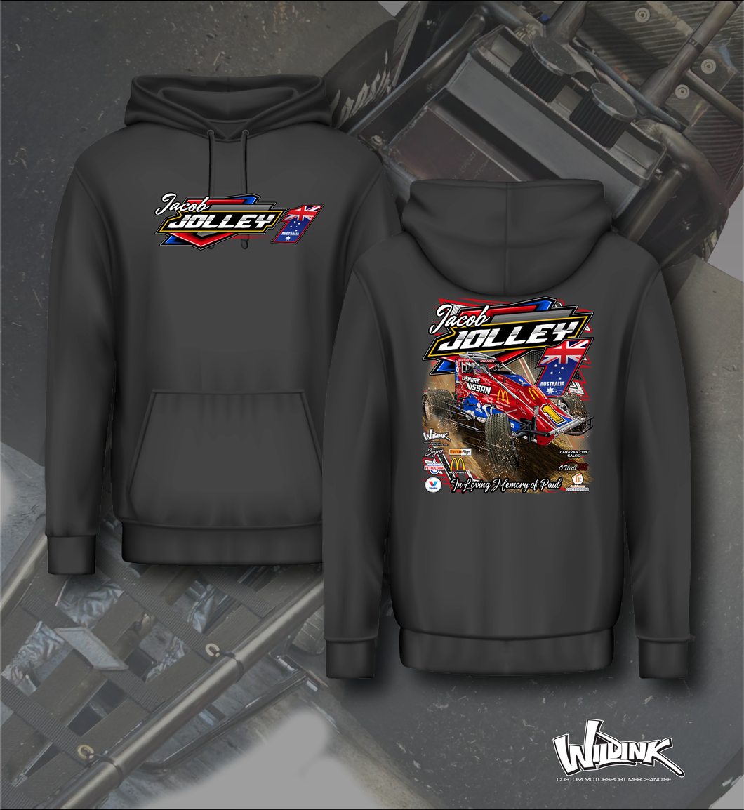 Jacob Jolley Australia #1 Wingless Sprint - Hoodie