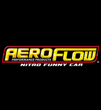 Load image into Gallery viewer, Aeroflow Nitro Funnycar - black - Two Position Print Tee Shirt
