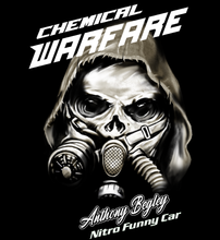 Load image into Gallery viewer, Chemical Warfare Nitro Racing Gas Mask - Tee Shirt
