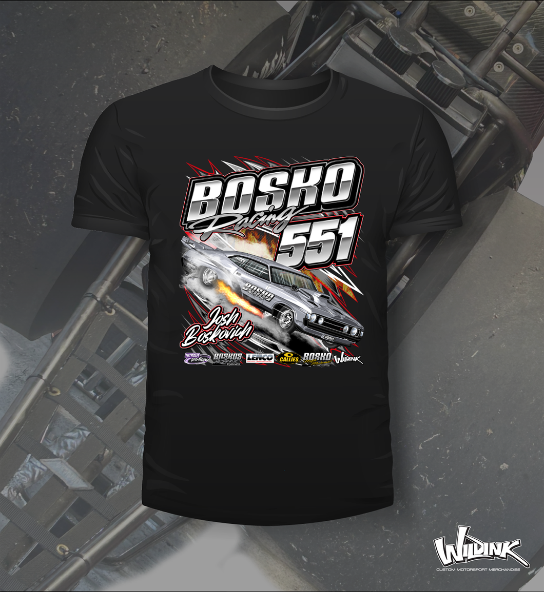 Bosko Racing - Josh Boskovich - Tee Shirt