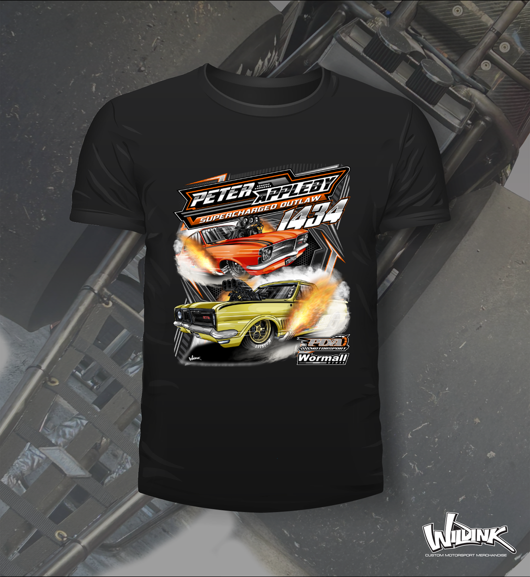Peter Appleby - PDA Motorsport - Supercharged Outlaw - Tee Shirt