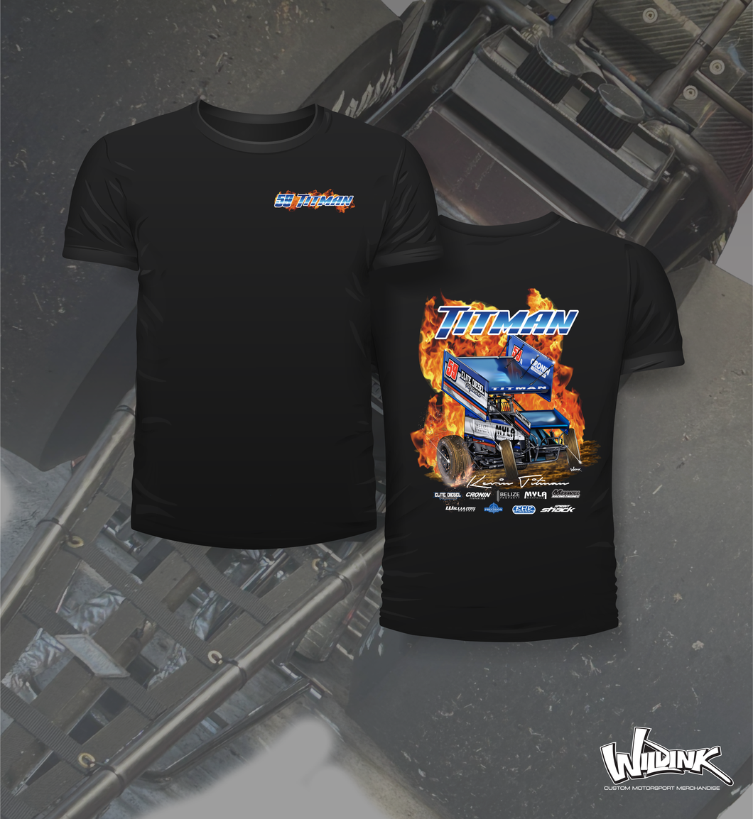 Titman Motorsport - Two Position Print Tee Shirt