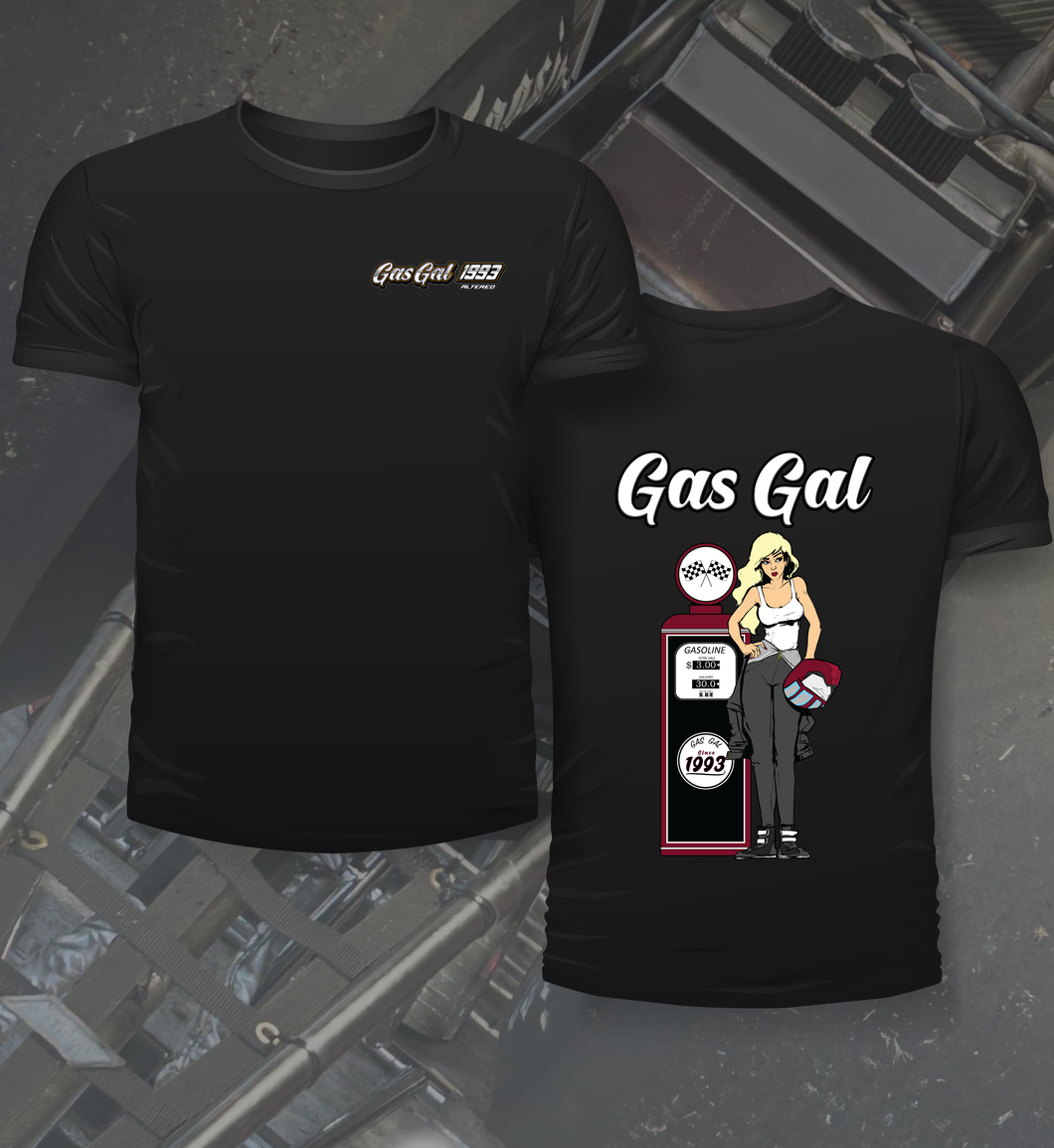 Kelsey Walford-Leahy Gas Gal 2024 - Two Position Print Tee Shirt